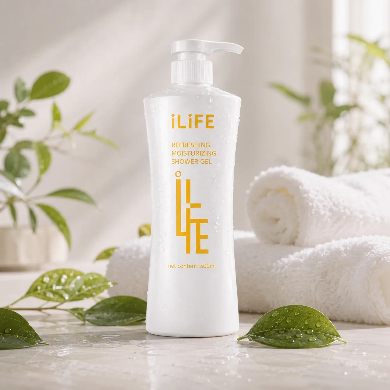 GREENLEAF iLiFE Освежающий увлажняющий гель для душа