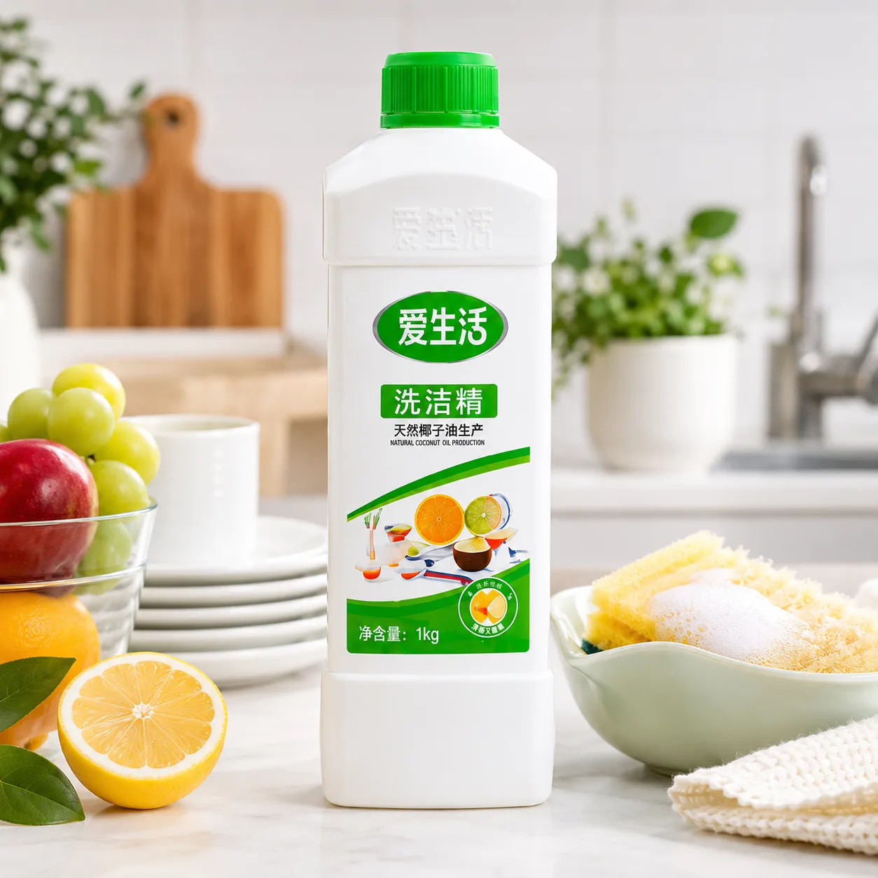 GREENLEAF iLiFE Концентрированное средство для мытья посуды, овощей и фруктов
