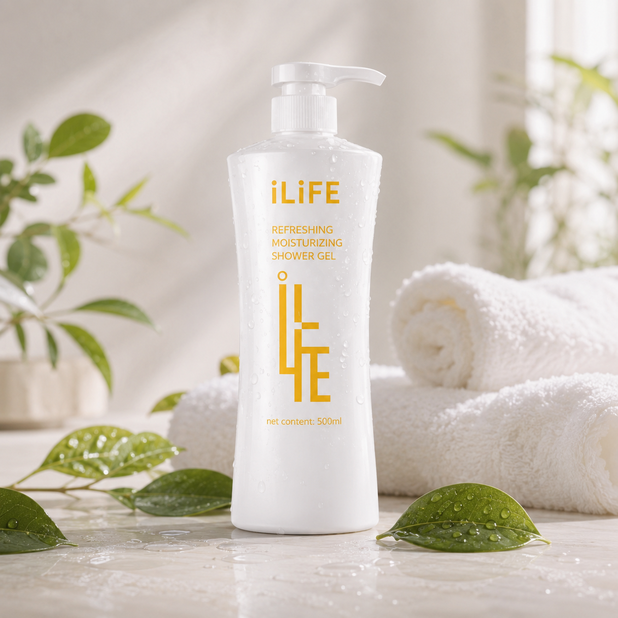 GREENLEAF iLiFE Освежающий увлажняющий гель для душа